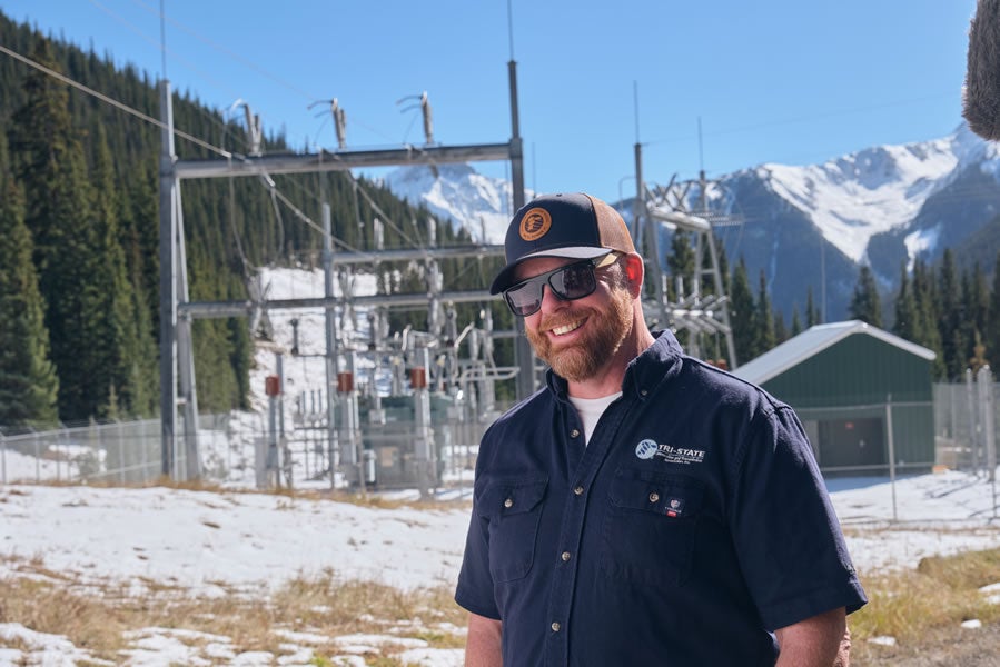 Tri-State employee on the job