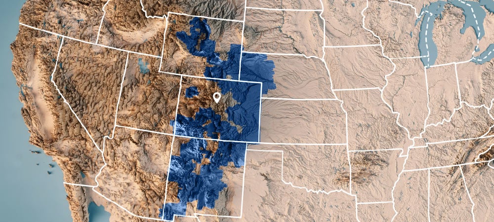 Map of Tri-State's member area
