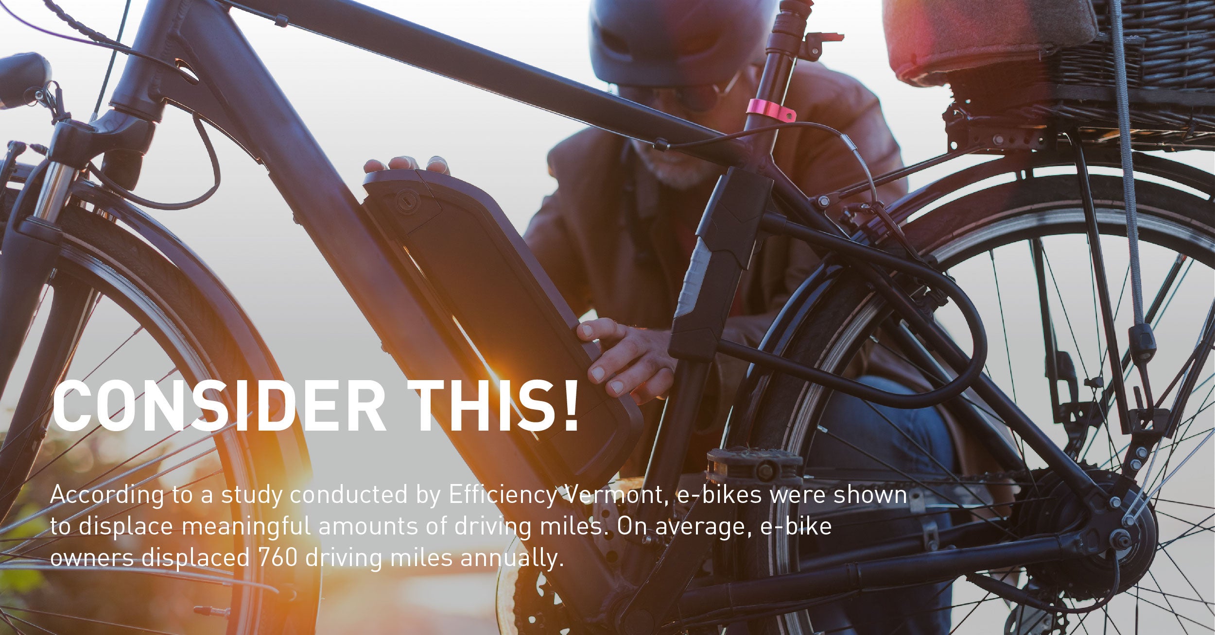 E Bike tips on saving driving miles