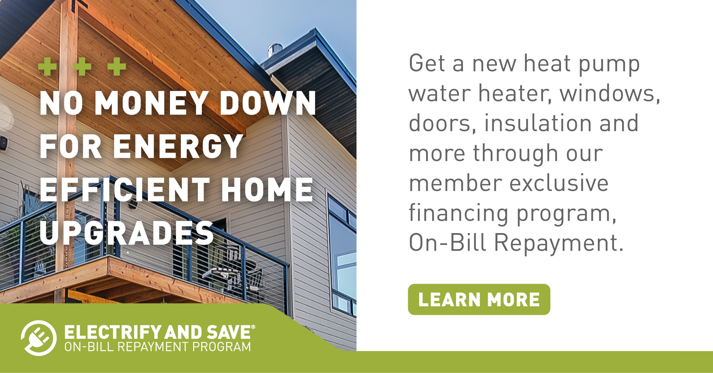 On-Bill Repayment Program Home Upgrades