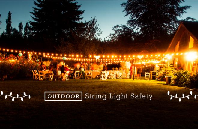 Outdoor String Lights Tips and Safety