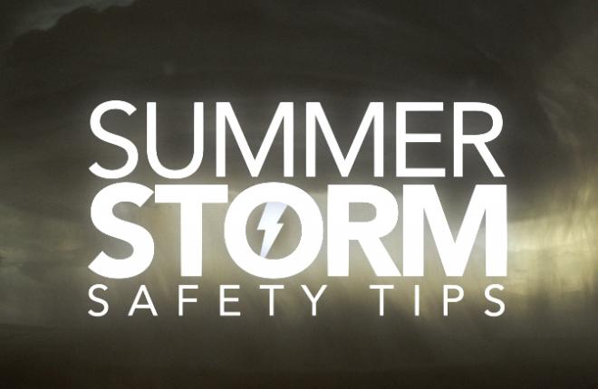 summer storm safety tips in Colorado
