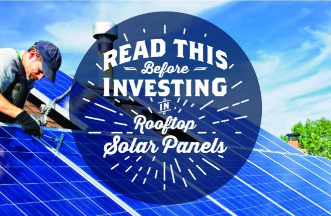 Before Investing in Rooftop Solar