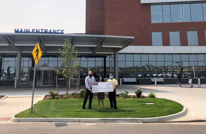 United Power & Tri-State Present Rebate Check to Children’s Hospital